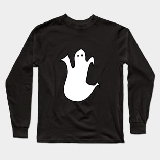 Cute Ghost Long Sleeve T-Shirt